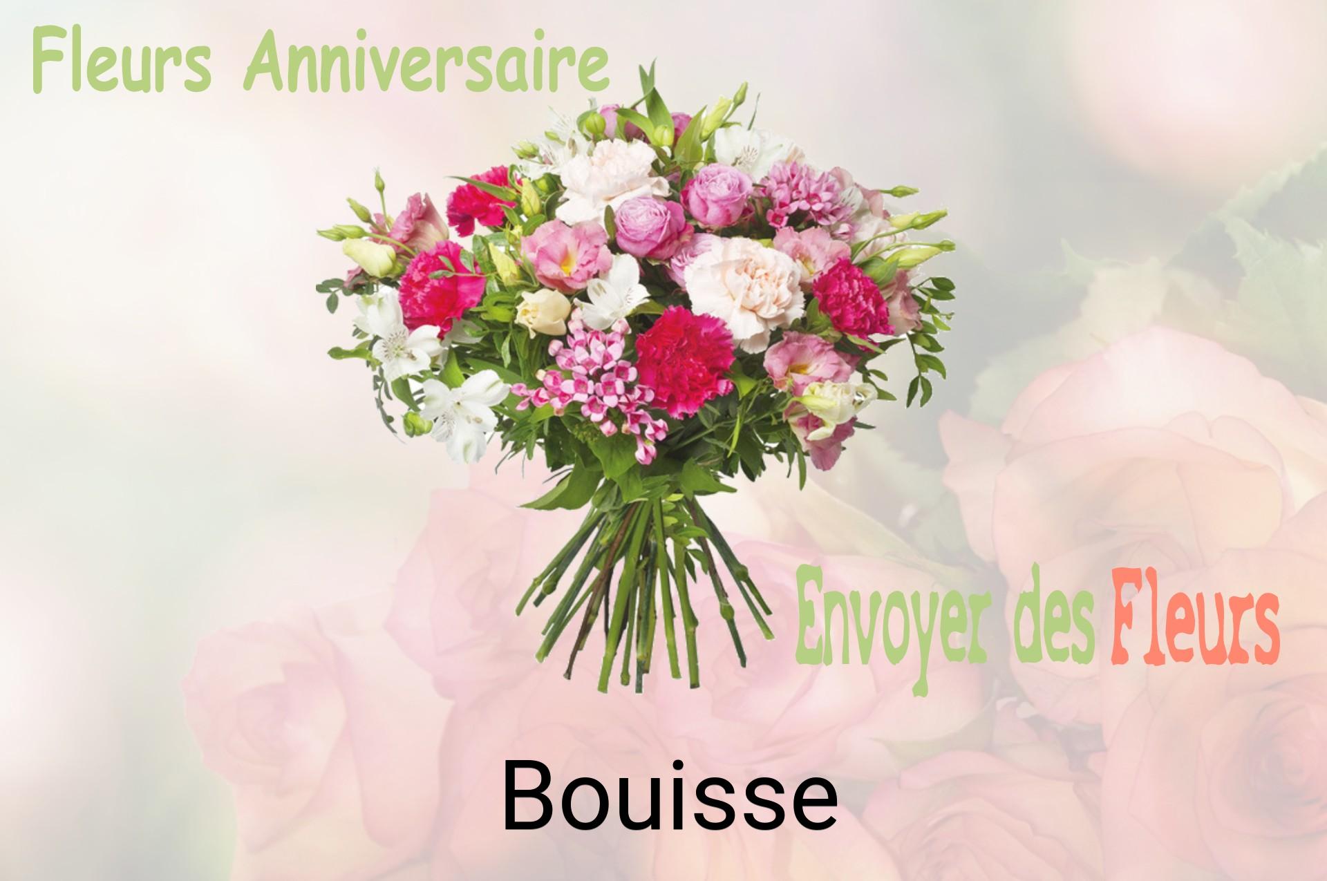 Bouquet de fleurs d’anniversaire livré à Bouisse